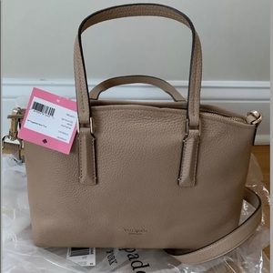 $278! NEW KATE SPADE ABBOTT FSMALL SATCHEL PURSE.